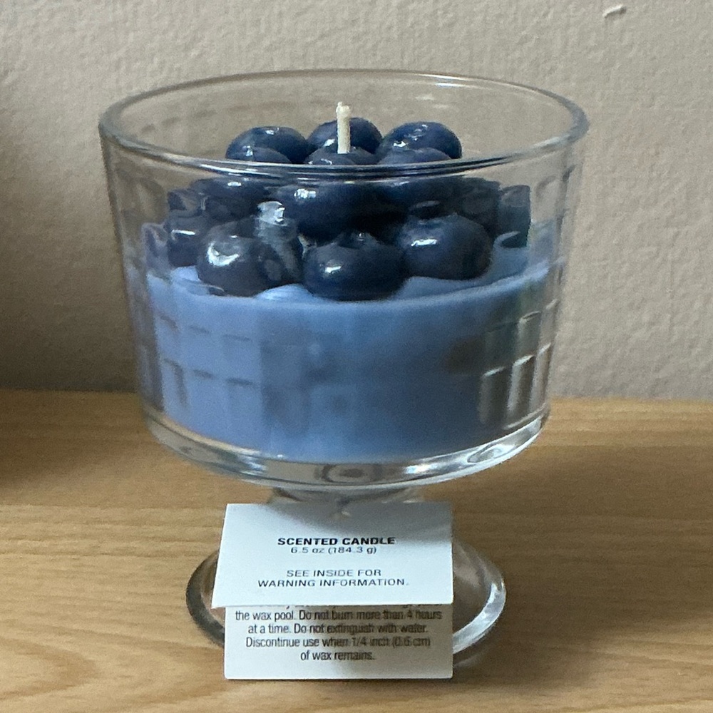 Figural Blueberry Parfait Scented Candle from Target Bullseye Playground